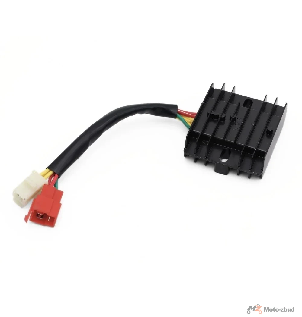 Junak 108 regulator napięcia "4T" (2x kostka 3/3 piny) (Euro v) "delphi"