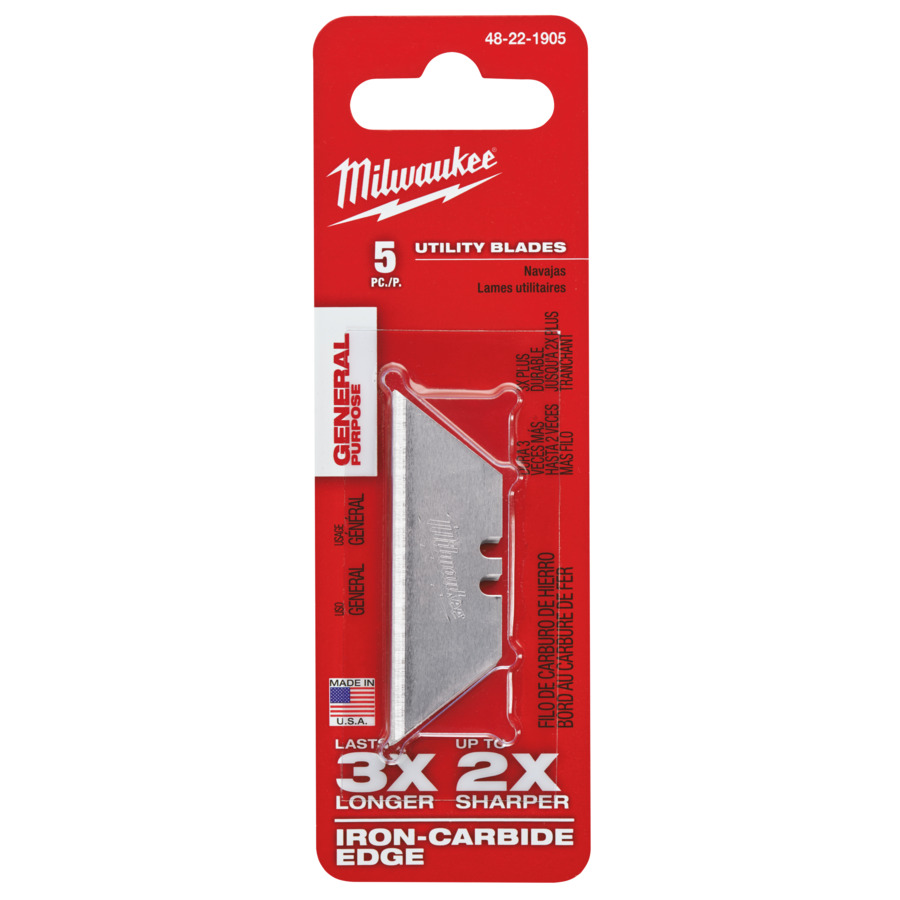 Wymienne ostrze trapezowe 5 sztuk MILWAUKEE 48221905 — ujęcie 2