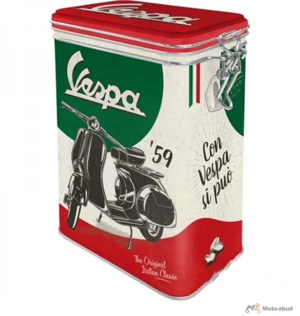 Puszka z klipsem Vespa 31117