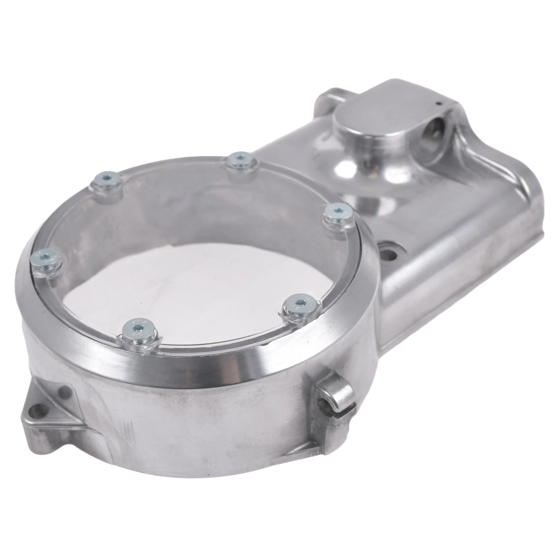 Pokrywa silnika Simson S51 SR50 prawa clear aluminium Venandi — ujęcie 5