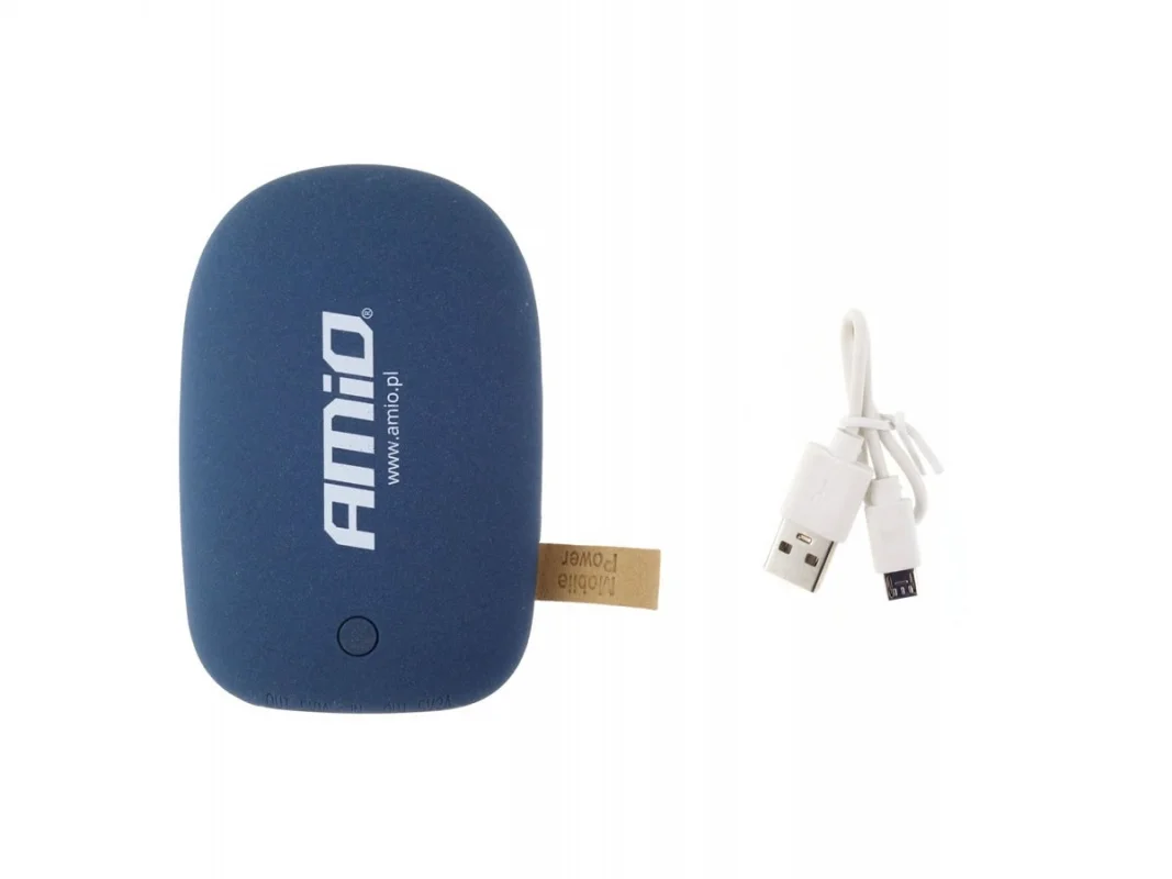 Przenośna ładowarka do telefonu Powerbank AMiO 5200 mAh