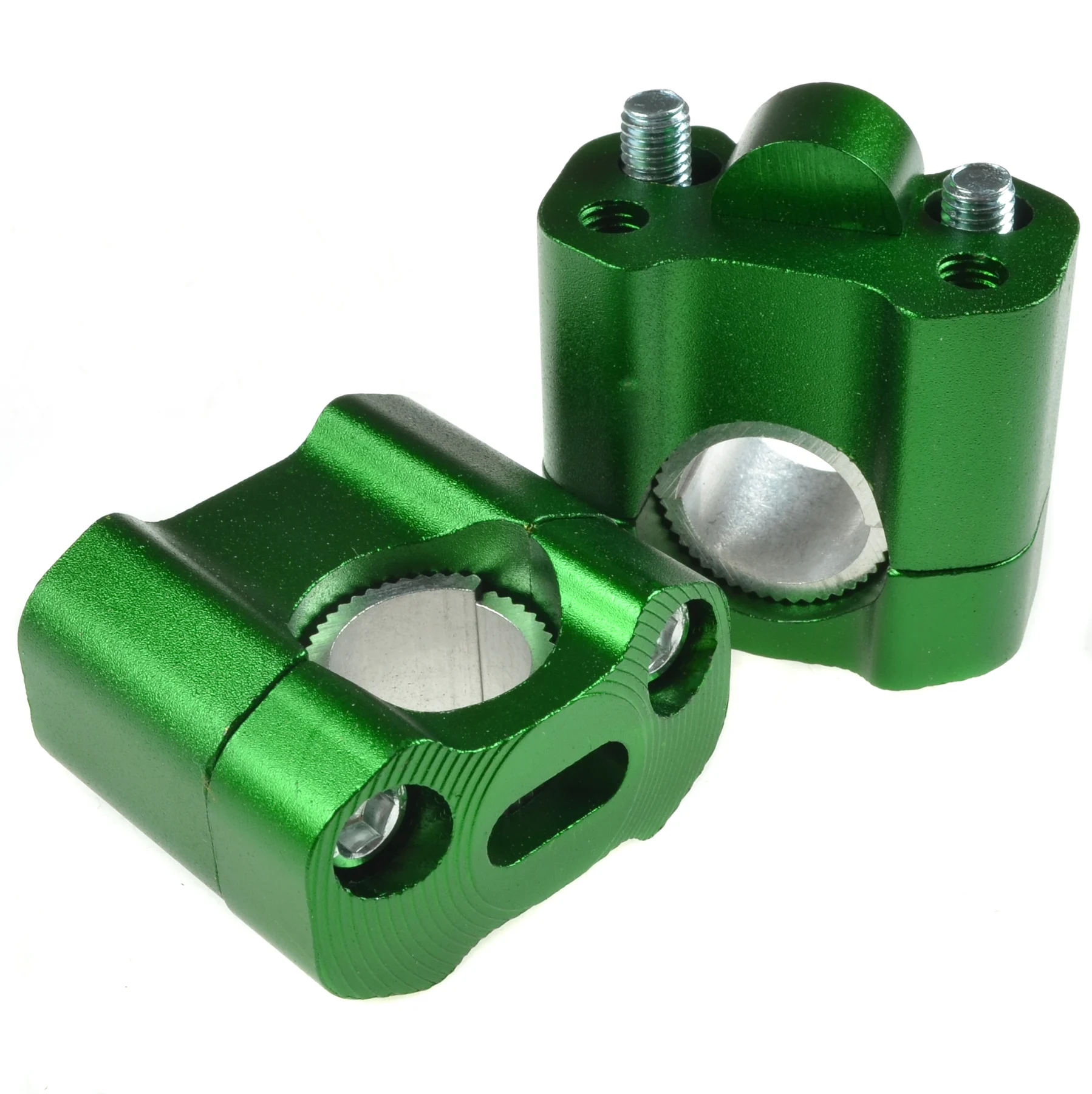 Adapter kierownicy wieżyczki 22 mm / 28 mm zielone uniwersalne — ujęcie 1