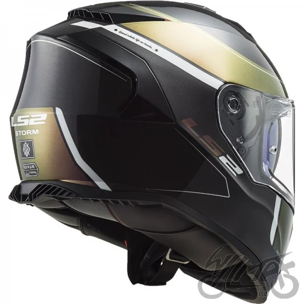 Kask LS2 FF800 Storm II Velvet Bl. Rainbow — rozmiar S — ujęcie 5
