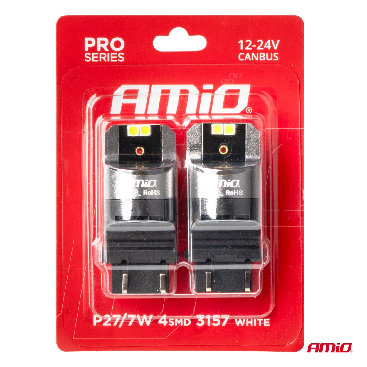 Żarówki LED CANBUS PRO series 3157 P27/7W 4x3030 SMD White 12/24V — ujęcie 4