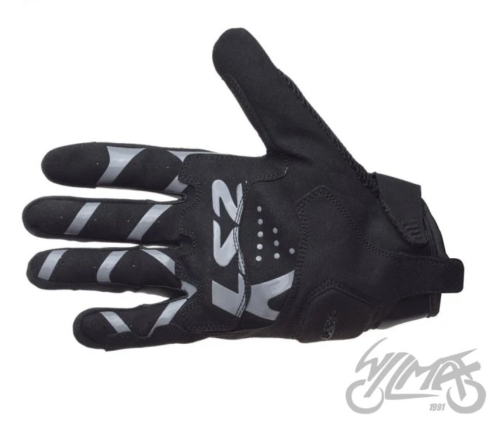 Rękawice motocyklowe LS2 Ray II męskie Black — S — ujęcie 2
