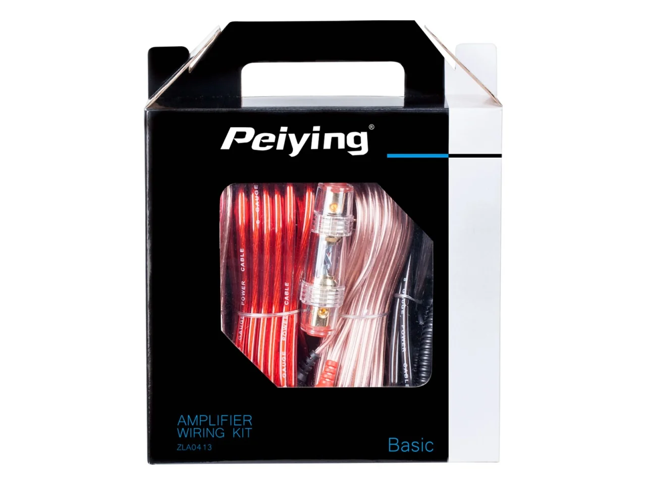 Zestaw kabli do montażu wzmacniaczy / car audio Peiying ZLA0413