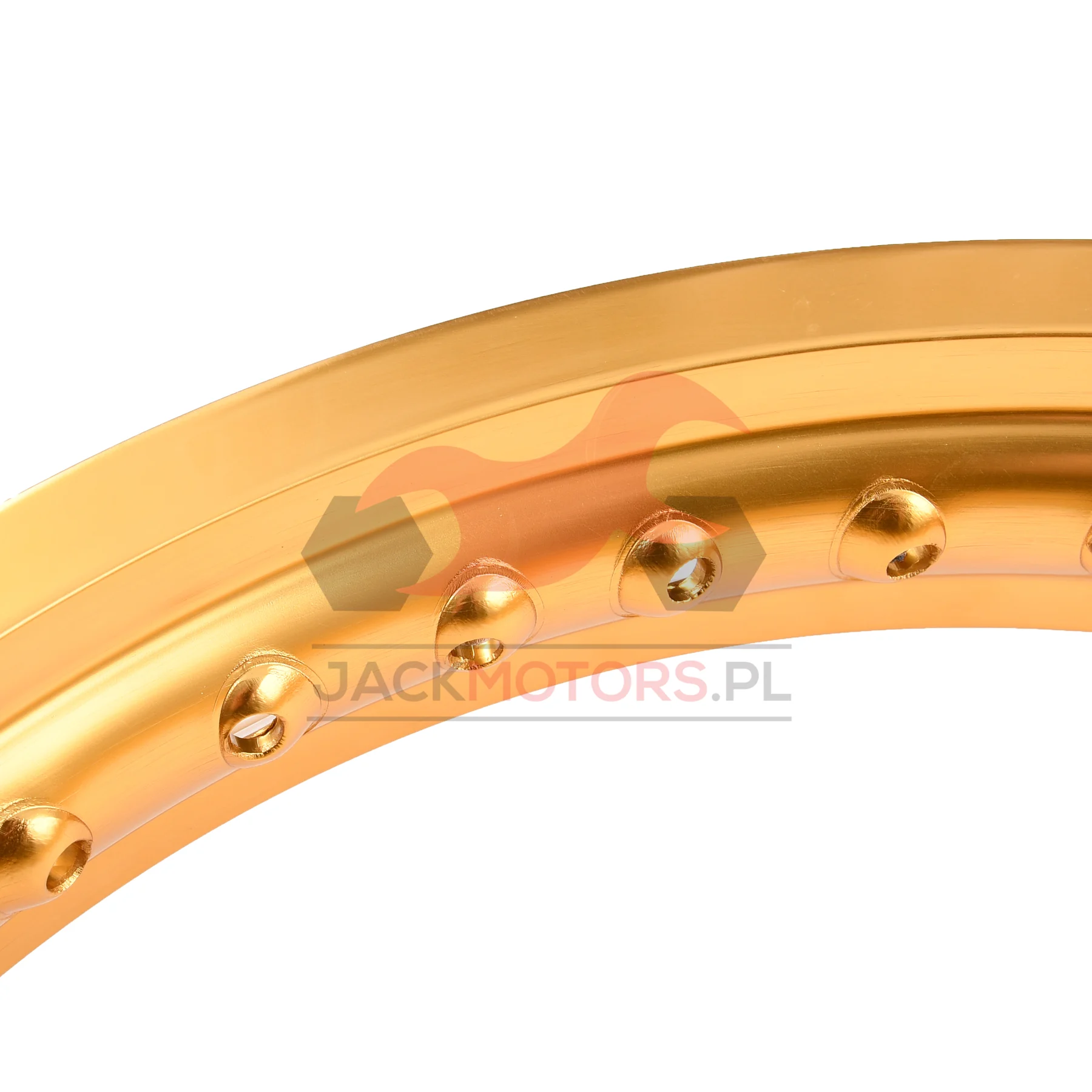 Obręcz koła Simson MZ ETZ 2,15 × 16 aluminiowa złota DPR Classic — ujęcie 4