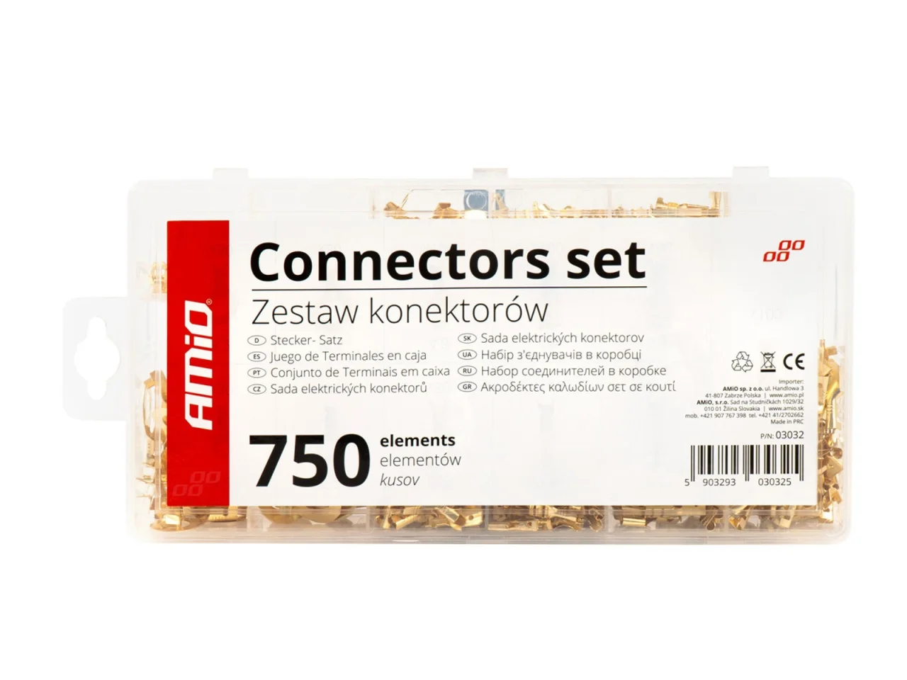 Zestaw konektorów samochodowych 750szt — ujęcie 2