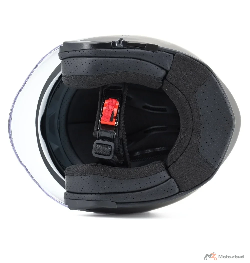 Kask VCAN model H586 palio Black titanium bez szczęki czarno-szaro-tytanowy mat L — ujęcie 6