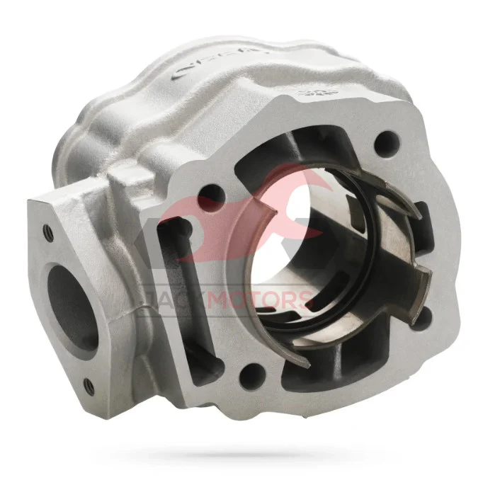 Cylinder VOCA bestia nicasil racing 80 cm³ Derbi D50B0 LC + czerwona głowica — ujęcie 2