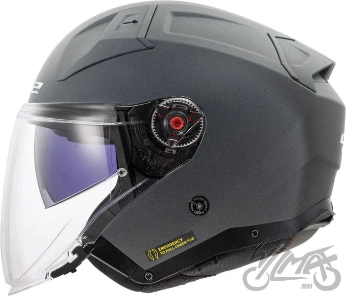 Kask LS2 OF603 Infinity II Solid M. Concrete — rozmiar L
