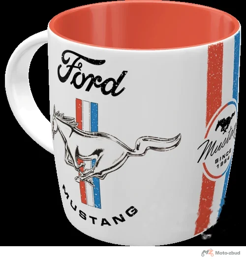 Kubek mustang horse & stripes 43065