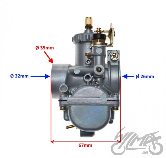 Gaźnik do Yamahy DT 100 125 150 — ujęcie 2
