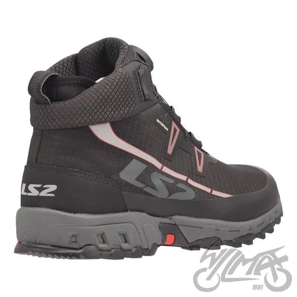 Buty motocyklowe LS2 Trekker WP — czarne, rozmiar 42 — ujęcie 3