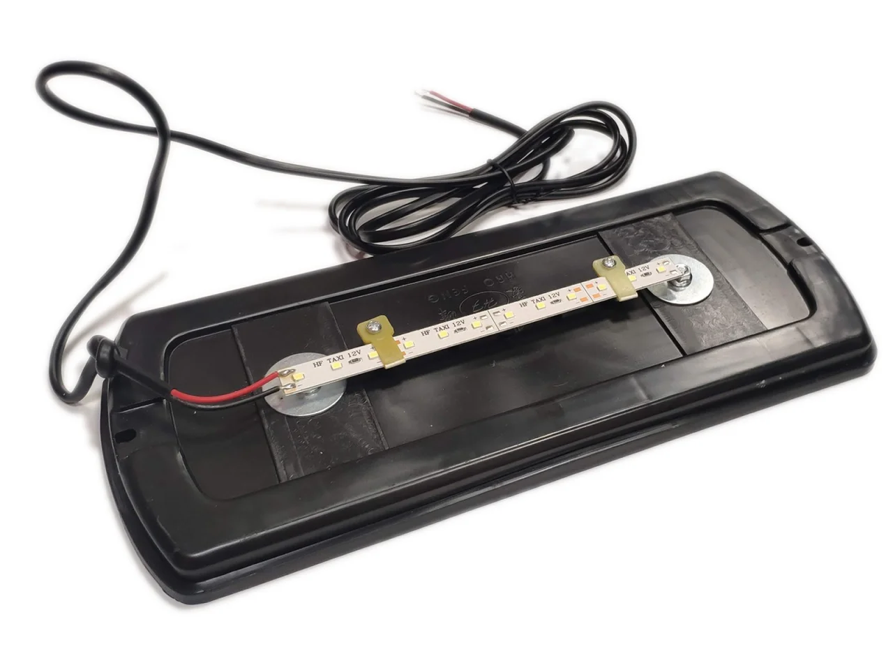 Lampa # Sygnalizator # Znak TAXI - na magnes ŻÓŁTY (szpakówka) — ujęcie 2