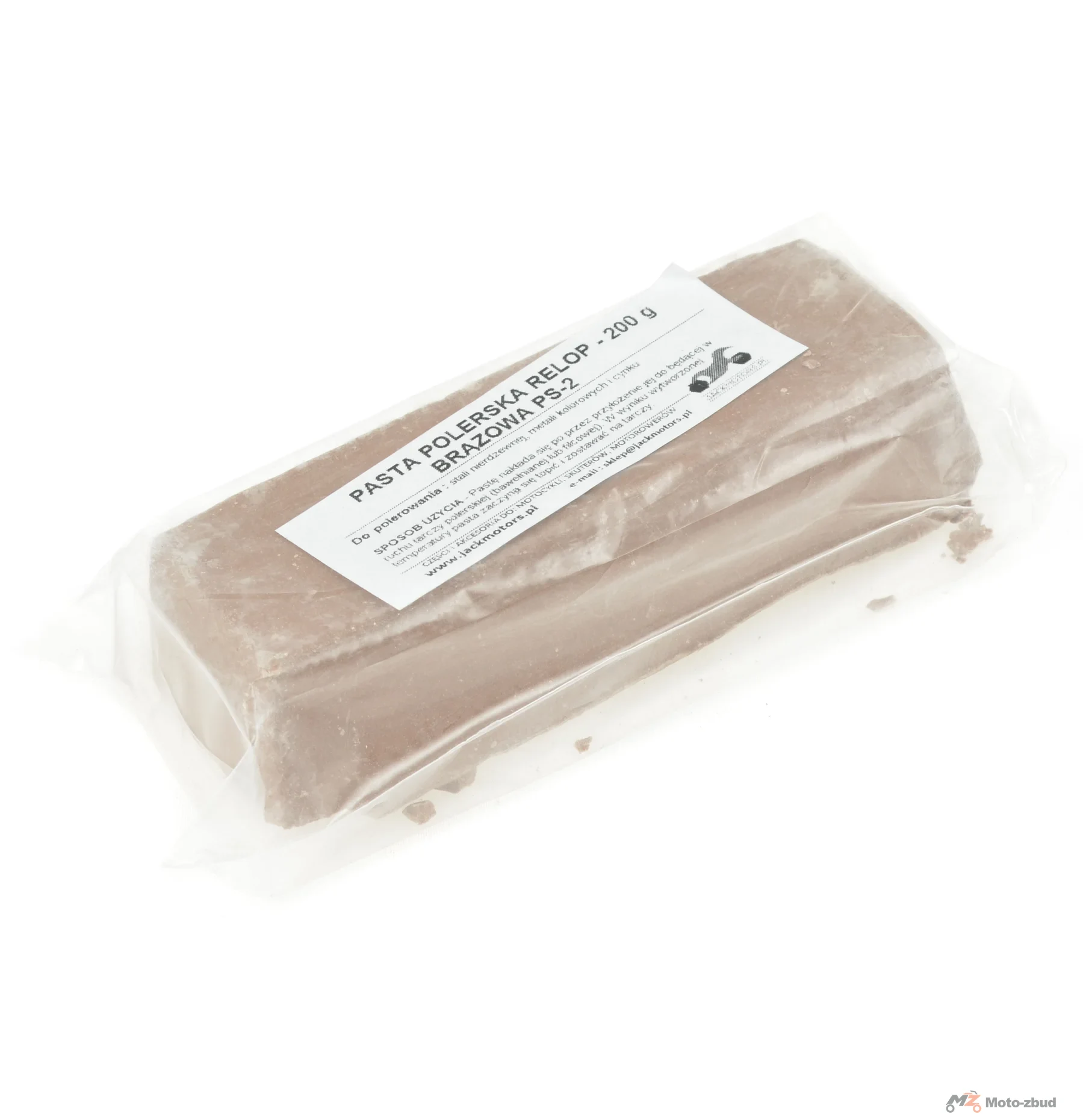 Pasta polerska twarda relop brązowa uniwersalna PS-2 200 g