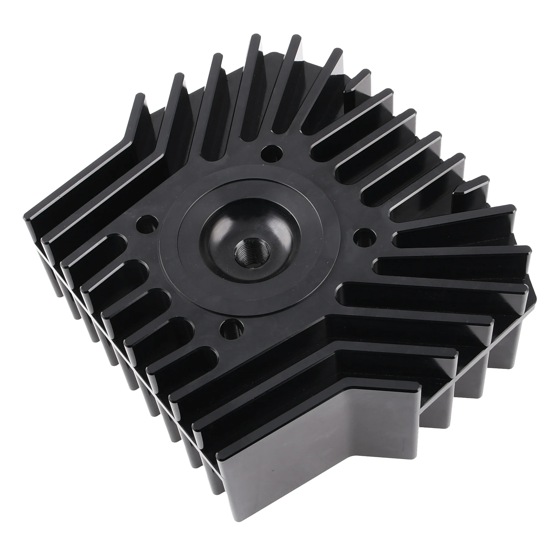 Głowica cylindra Simson mtx 130 Big Bore aluminium CNC V1 czarna DPR Performance — ujęcie 2