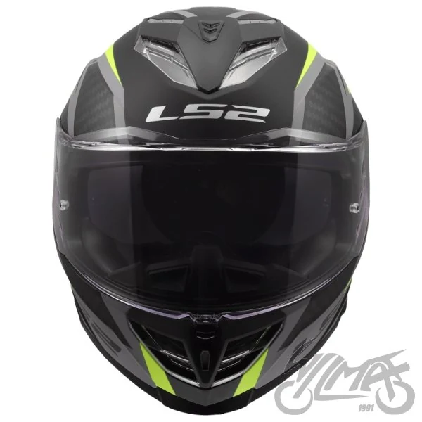 Kask LS2 FF818 Storm III Dynamo bl.h-v Yellow — rozmiar L — ujęcie 3