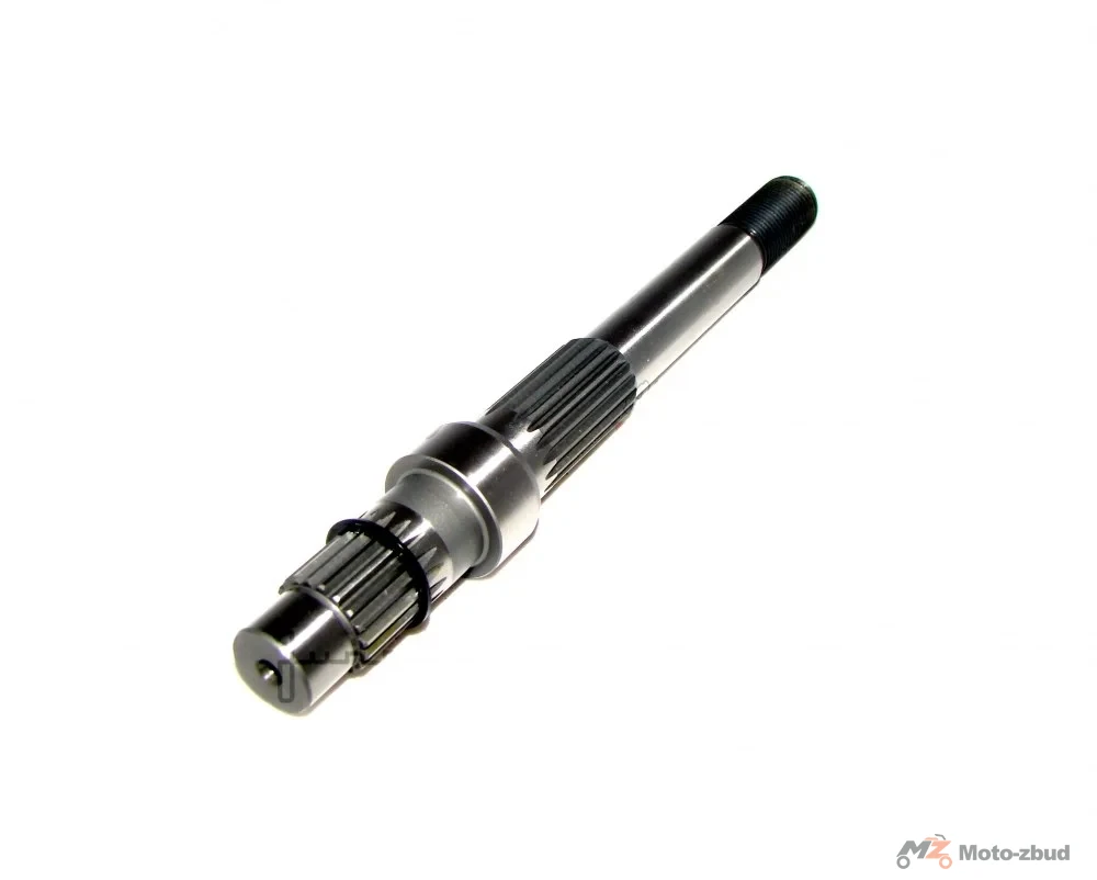 Junak/Ferro 109/607/SILNIK 4-SUW wałek (Z-19 dł.cał.19,5 cm) główny skrzyni biegów (osi koła tył) (na 2 amortyzatory)