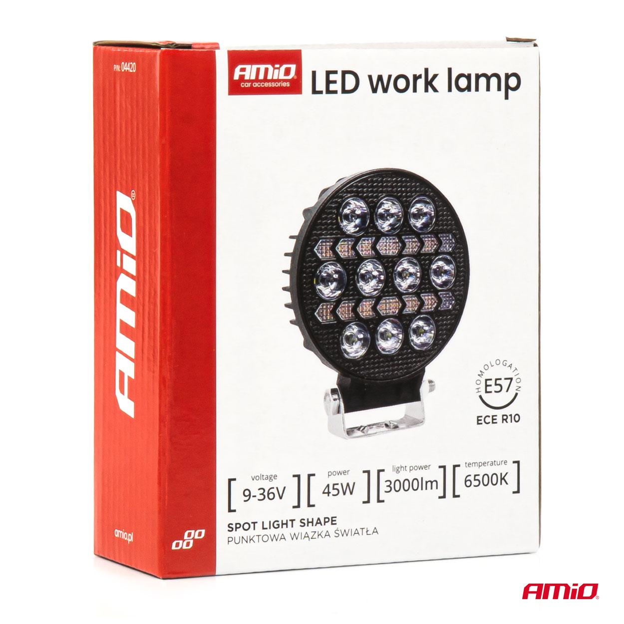 Lampa robocza LED szperacz AWL76 45 W 3000LM 12 V 24 V — ujęcie 8