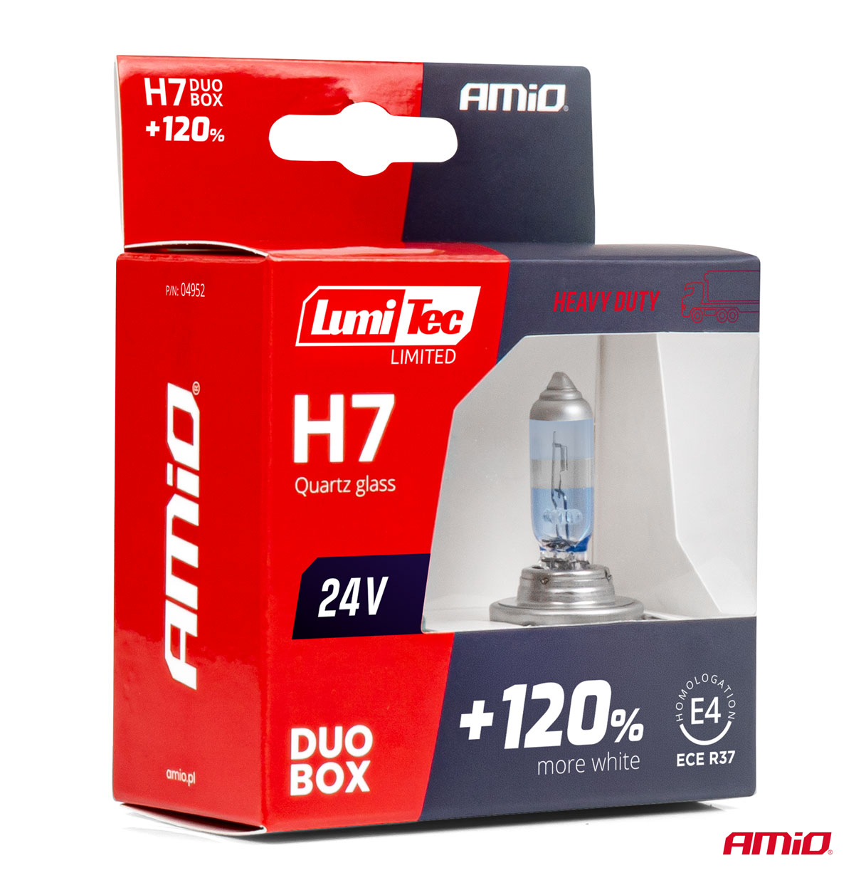 Żarówki halogenowe H7 24 V 70 W PX26d LumiTec LIMITED +120% DUO — ujęcie 4
