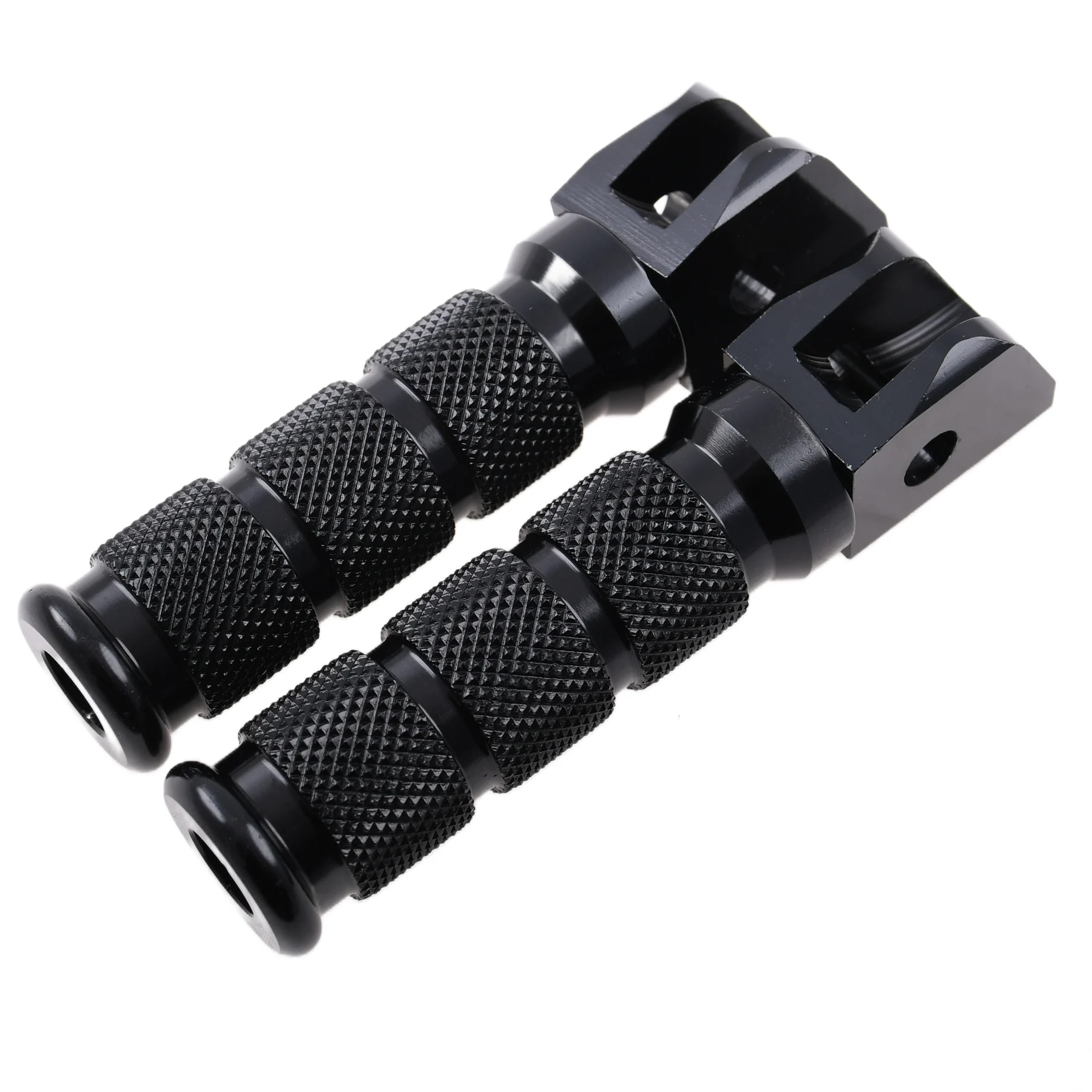 Podnóżki kierowcy Derbi Senda aluminium czarne kpl. Racing Force — ujęcie 1
