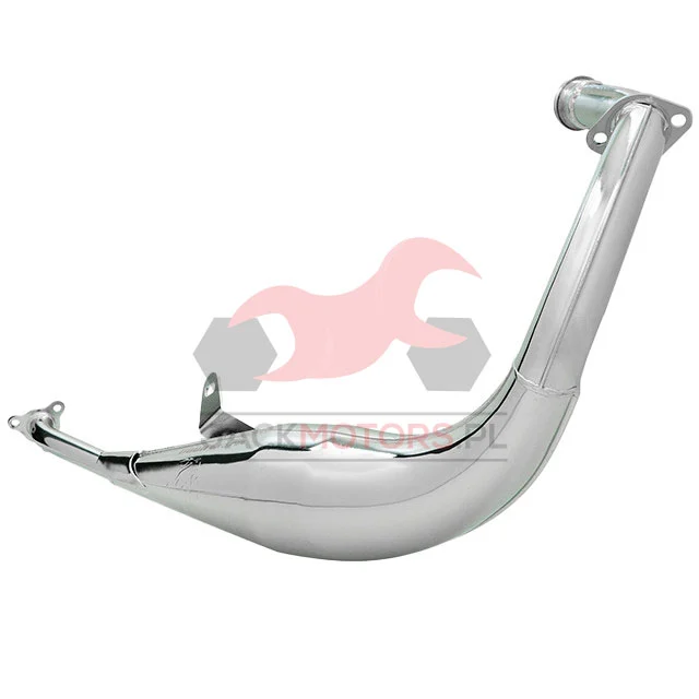 Wydech VOCA chromed racing blue Derbi Senda EBS050 / D50B0 — ujęcie 6
