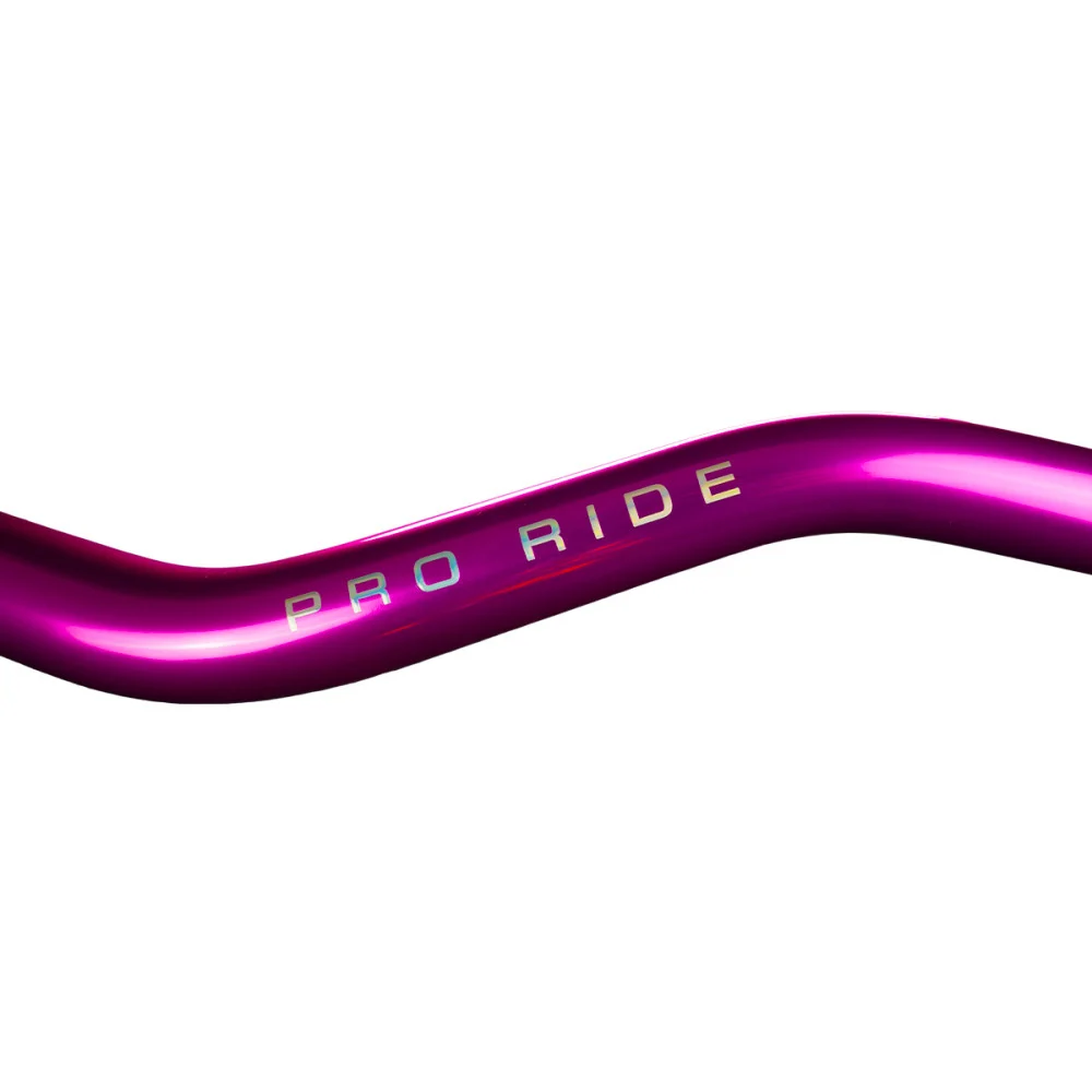 Kierownica fatbar KRM Pro Ride różowo - holo 22/28,6 mm + gąbka — ujęcie 3