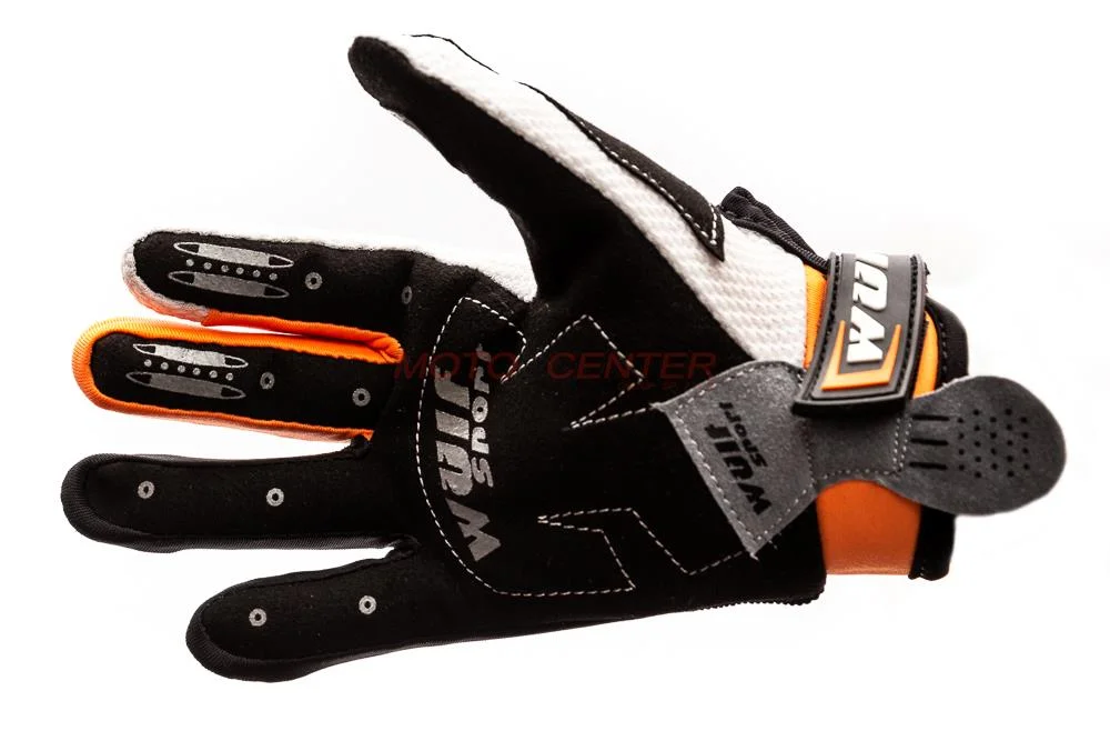 Rękawice crossowe Junior Wulf Stratos Orange XXS — ujęcie 2