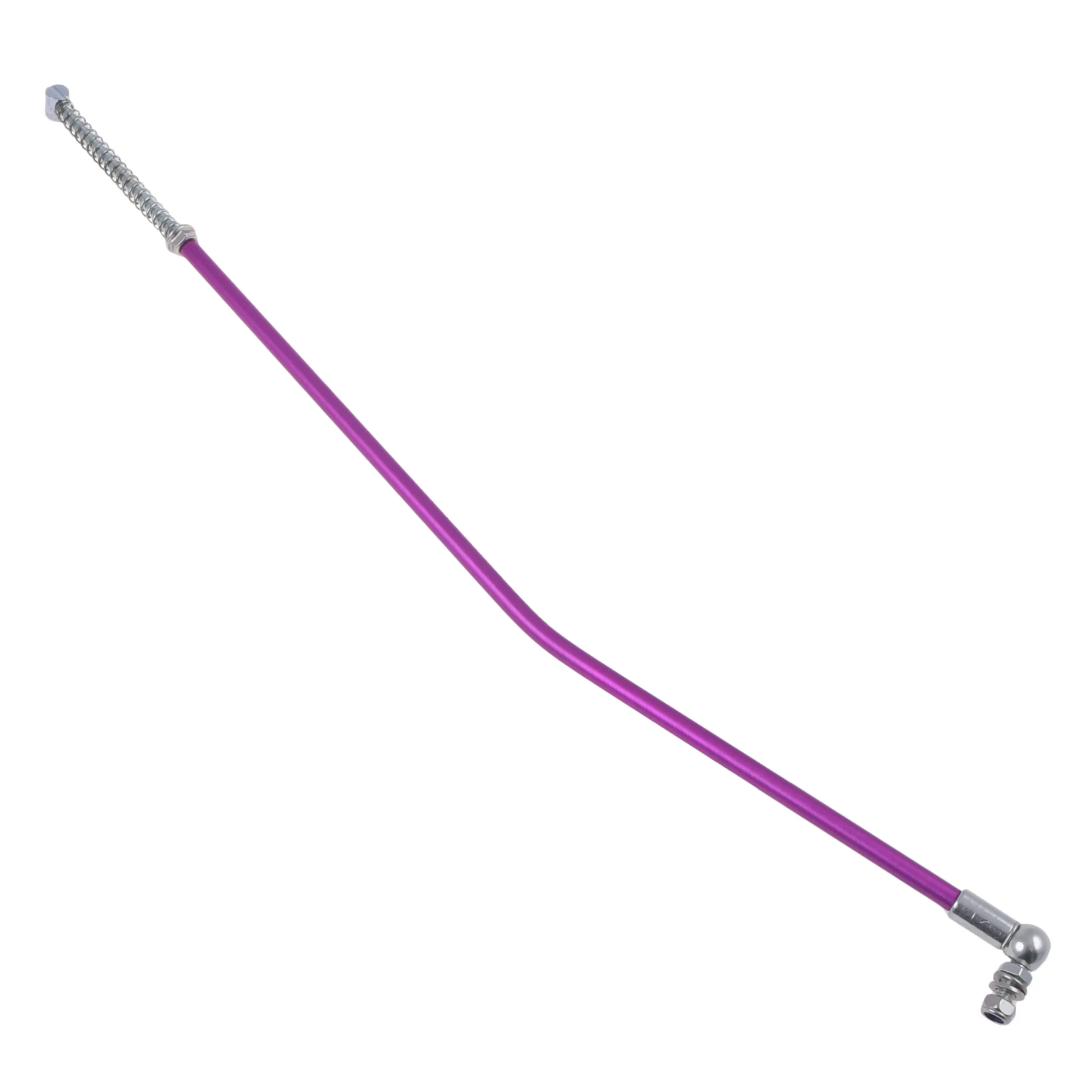 Pręt cięgno hamulca tył Simson 485 mm fioletowy CNC racing JMP — ujęcie 2