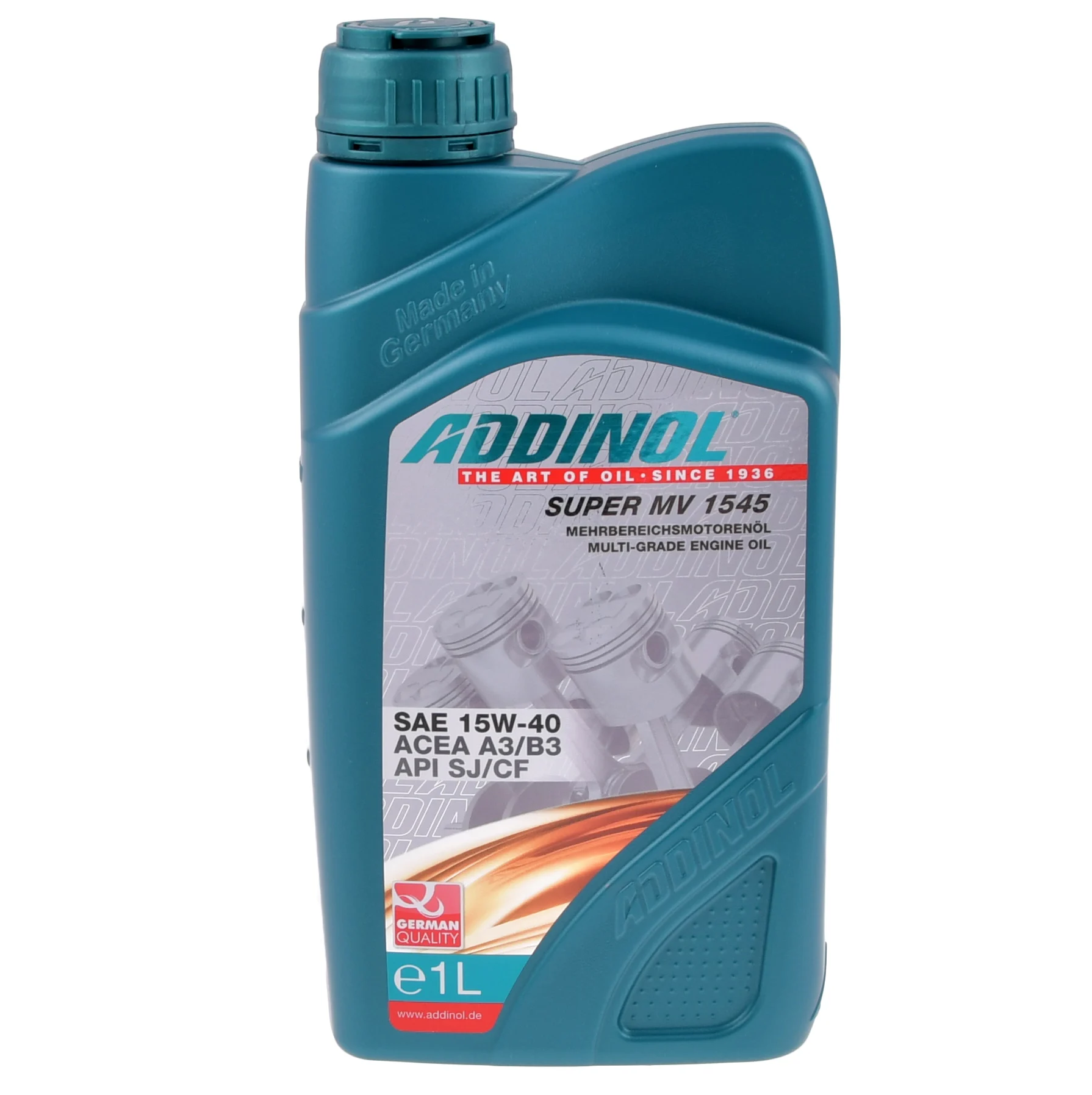 Olej silnikowy Addinol 15W40 super mv 1545 1 l — ujęcie 1