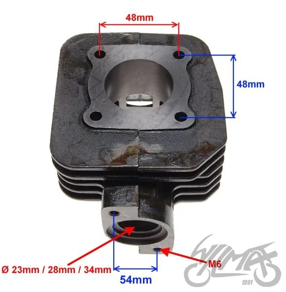 Cylinder do Peugeot Ludix powietrze 40 mm — ujęcie 2