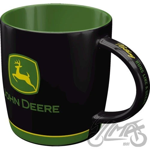Kubek John Deere logo black 43081 — ujęcie 2