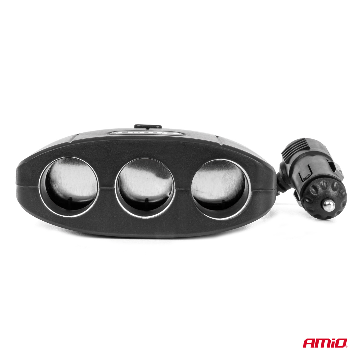 Rozdzielacz gniazda zapalniczki z ładowarką 2x USB-A ON/OFF 12 V 24 V 100 W 70 cm — ujęcie 4