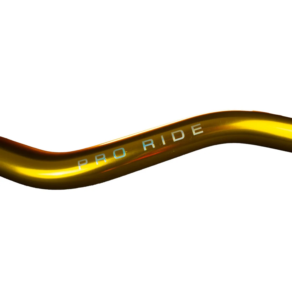Kierownica fatbar KRM Pro Ride złoto - holo 22/28,6 mm + gąbka — ujęcie 3