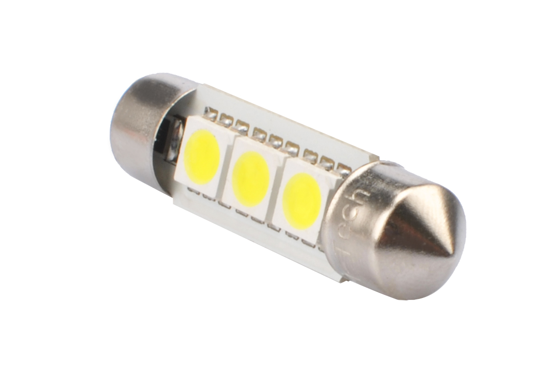 Żarówka LED C5W 36 mm 6-SMD 5050 CANBUS nie M-Tech LB310B — ujęcie 2