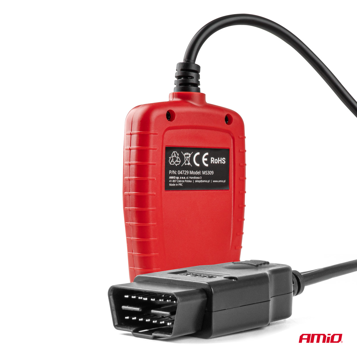 Skaner tester interfejs diagnostyczny AMiO OBD2 — ujęcie 4