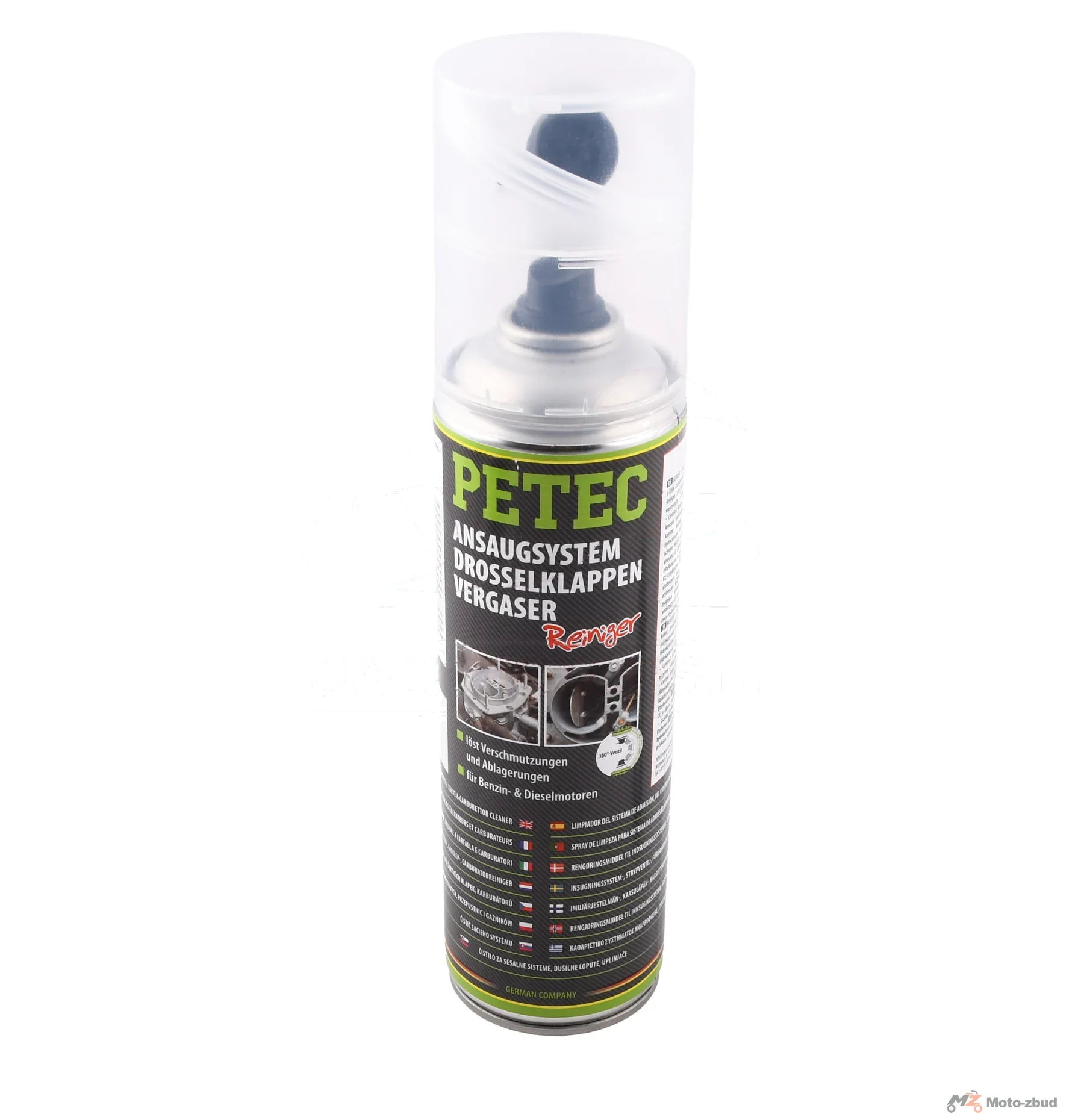 Środek do czyszczenia układu dolotowego Petec ansaugsystem reiniger spray 500 ml
