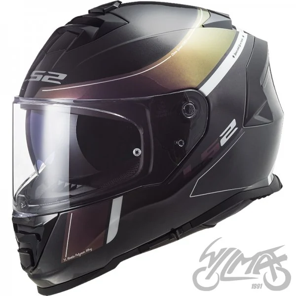 Kask LS2 FF800 Storm II Velvet Bl. Rainbow — rozmiar S — ujęcie 1