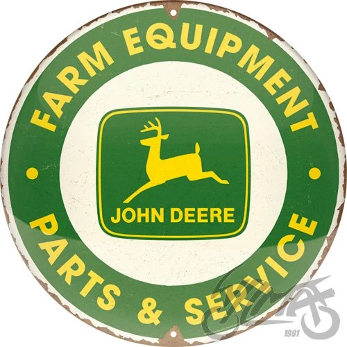 Plakat okrągły 35 cm John Deere 25104