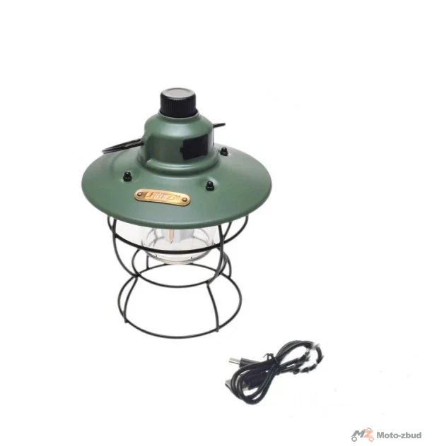 Lampa kempingowa retro