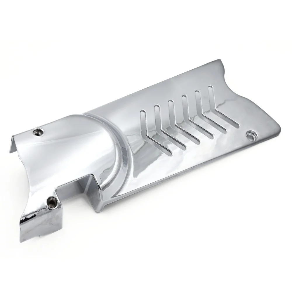 Junak M16 125 cm³ osłona łańcucha napędowego (chrom) (przy silniku) (plastikowa) — ujęcie 2