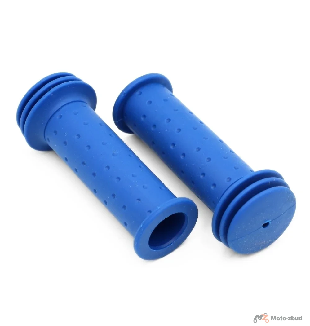 Chwyt kier. gumowy dziecięcy niebieski (90 mm+90 mm)