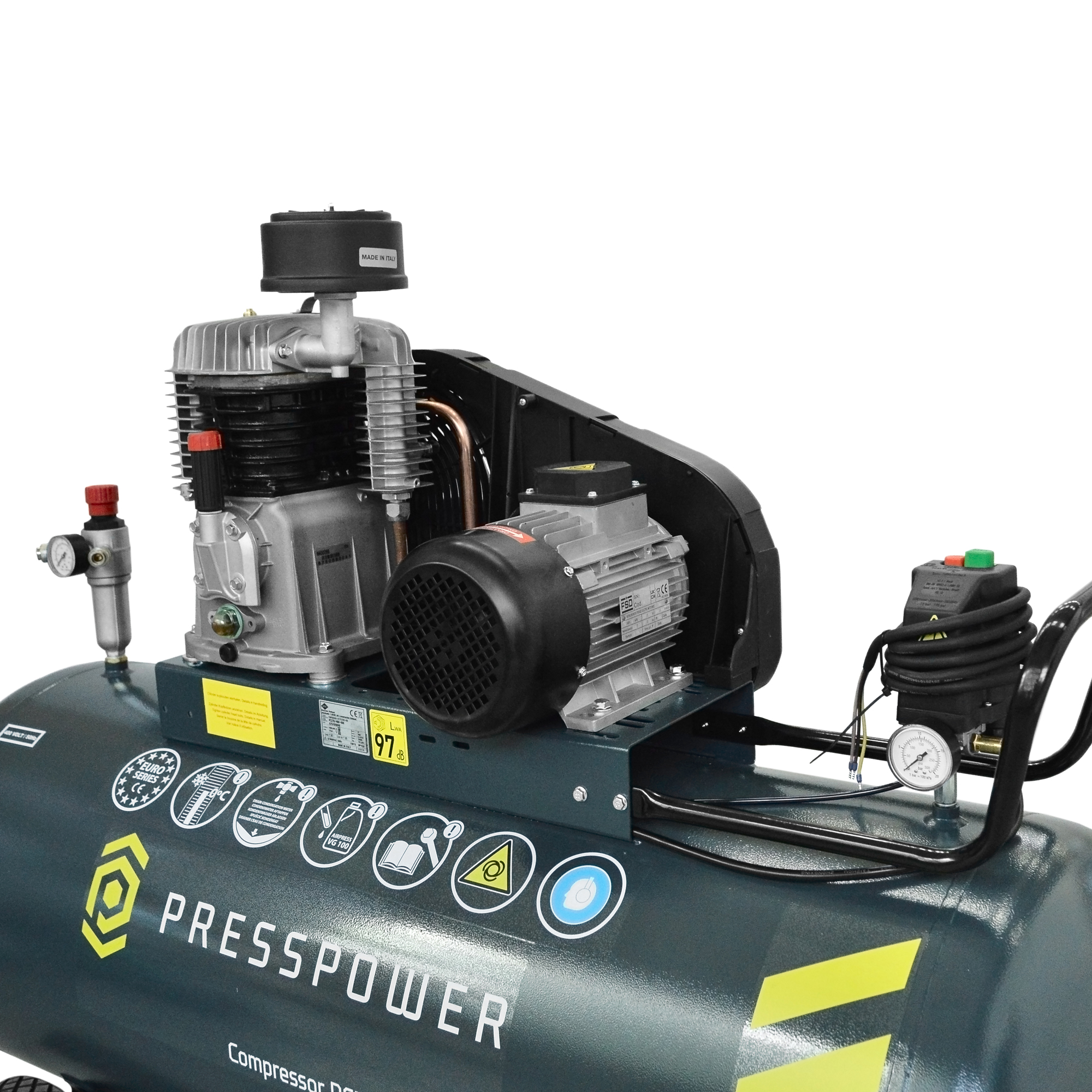 Kompresor tłokowy PRESSPOWER 270 l/480 PC270/480-400 — ujęcie 4