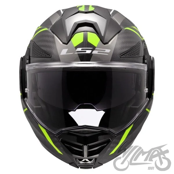 Kask LS2 FF901 Advant X C Future II H-V Yel. — rozmiar XS — ujęcie 4