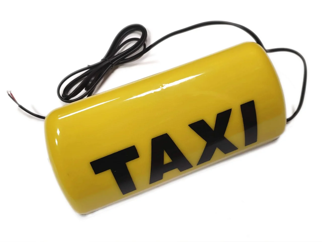 Lampa # Sygnalizator # Znak TAXI - na magnes ŻÓŁTY (szpakówka) — ujęcie 4
