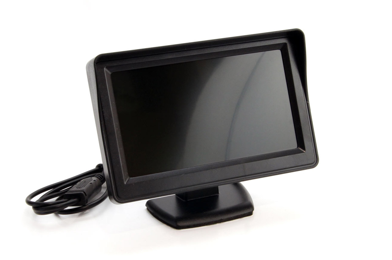 Wyświetlacz monitor do kamery cofania TFT01 4,3" kolor — ujęcie 2