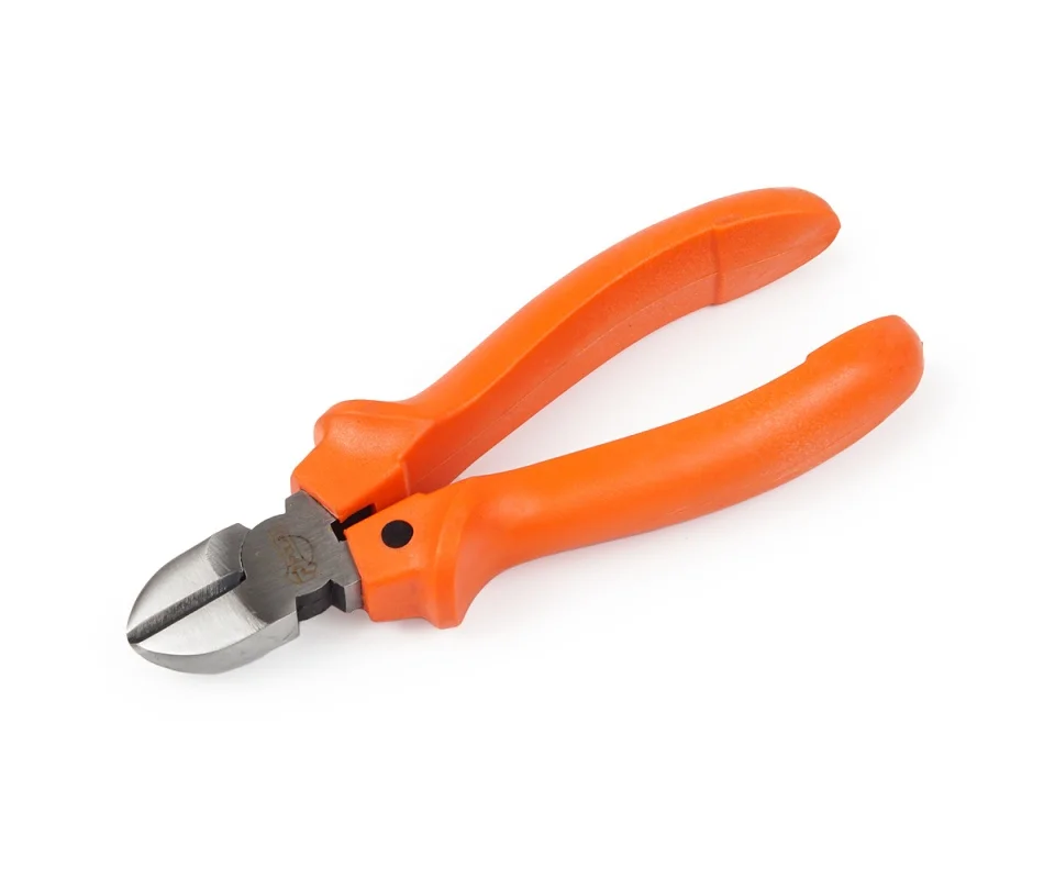 Szczypce tnące boczne obcinaczki uchwyty plastikowe Cr-V 160mm — ujęcie 2