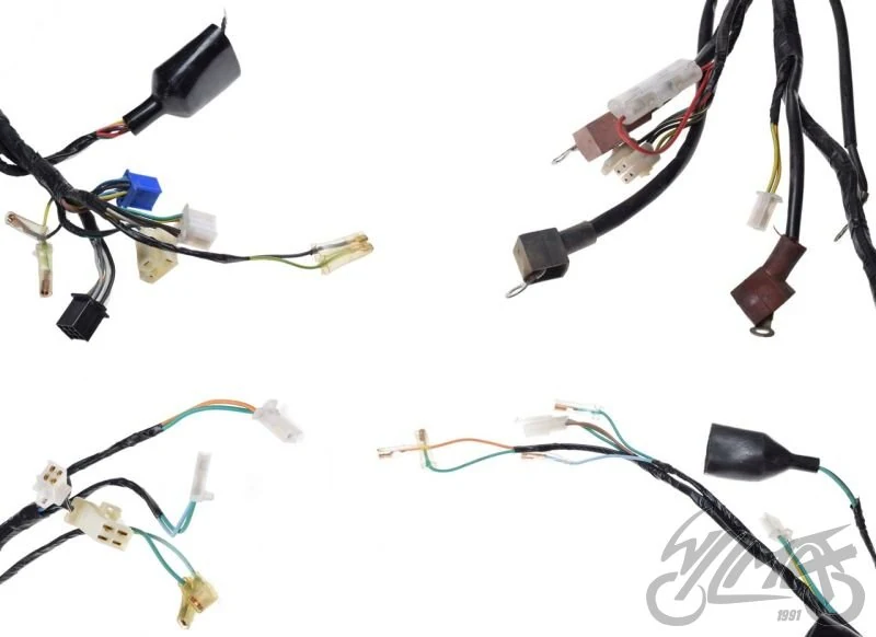 Instalacja elektryczna do CPI GTX125 4T — demontaż nowego pojazdu — ujęcie 2