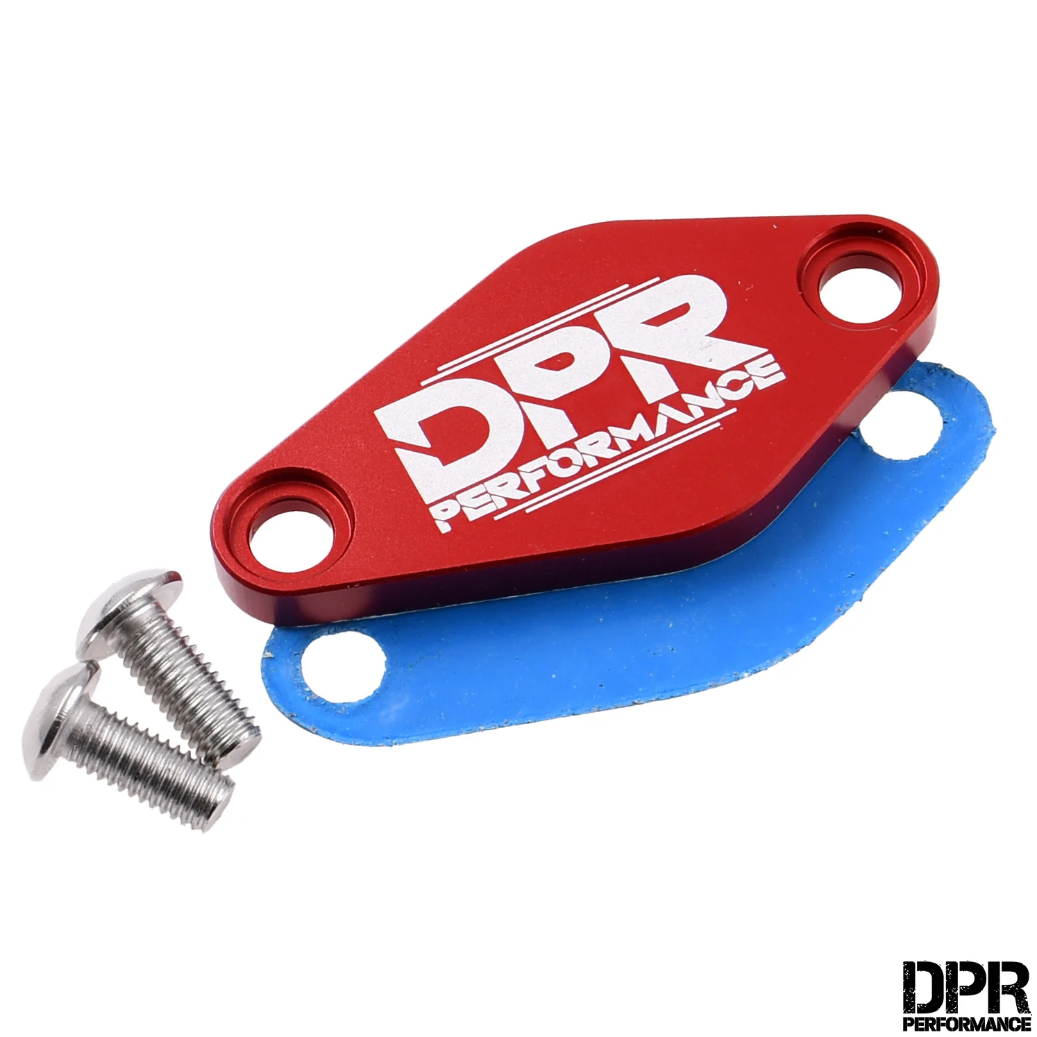 Zaślepka dozownika oleju czerwona DPR Performance Minarelli AM6 / Derbi D50B0 EBS050 — ujęcie 1